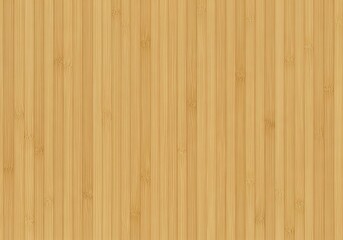 Fototapeta premium A closeup view of a natural bamboo wood surface with vertical grain patterns