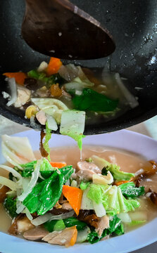 stir fried vegetables cap cay