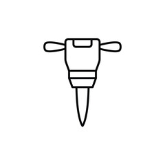 Hammer Drill Icon vector
