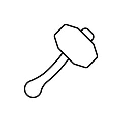 Sledge Hammer Icon vector