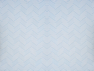 seamless pattern of wavy, parallel lines in varying shades of light blue, creating a sense of movement and texture. The background is a soft,  enhancing the calming, minimalist aesthetic