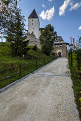 Castle alley in Mauterndorf, Austria