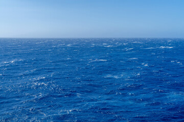 Deep Blue Open Sea During Daylight