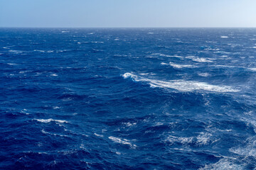 Deep Blue Open Sea During Daylight