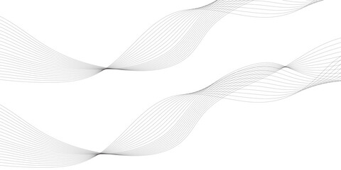 Wave lines vector illustration. Curve wave seamless pattern Smooth Flowing Wave background