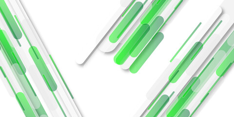Abstract modern geometric background with diagonal lines. Light green, white background with diagonal green lines. Suitable for graphic design projects, social media posts, and abstract backgrounds. 