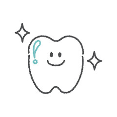綺麗な歯のアイコン