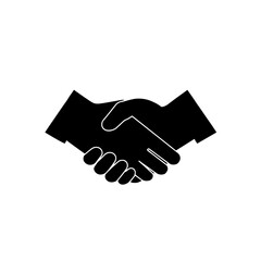 Handshake symbolizing agreement and partnership.