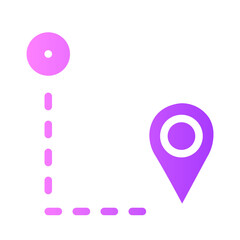 route gradient icon