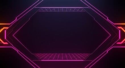 abstract presentation background with space for text