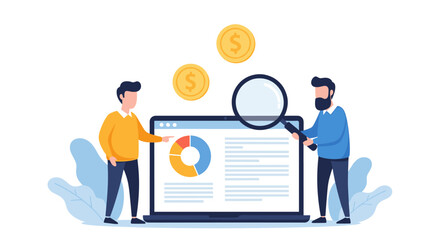 Analyzing Financial Data and Discovering Opportunities with Colleagues