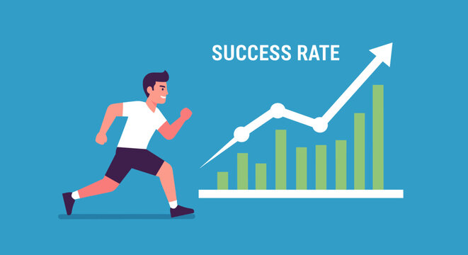 Achieving a High Success Rate Through Consistent Effort and Growth