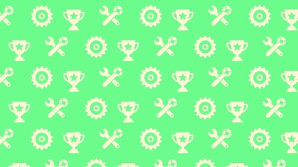 Motocross vector pattern design multicoloured