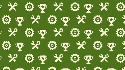 Motocross vector pattern design multicoloured