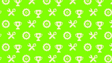 Motocross vector pattern design multicoloured