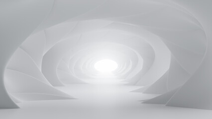 Abstract Futuristic empty floor and room Sci-Fi Corridor With light for showcase,room,interior,display products.Modern Future cement floor and wall background technology interior concept.3d render