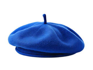 blue beret hat