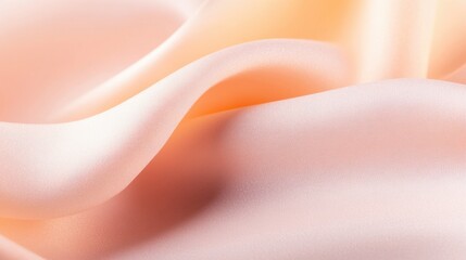 Soft pink satin fabric elegantly draping on a gentle surface