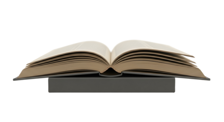 Open book displaying knowledge and wisdom, perfect for educational or literary themes, inviting exploration and learning.