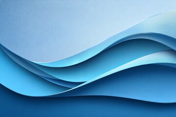 Stunning Abstract Background Featuring Spectacular Blue Waves and Curving Textures for Design Use