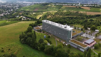 Trier university, University Campus, sceince education and knowledge. Germany.