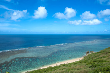 宮古島の東海岸沿いにある絶景スポット