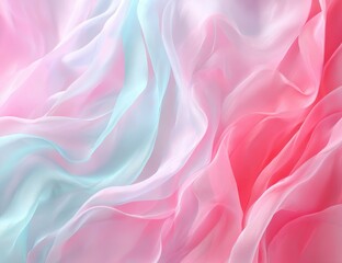 Obraz premium Soft, flowing, pastel fabrics