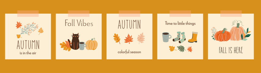 Capture the essence of fall with warm colors and cozy vibes in a celebration of autumn's beauty and rich textures