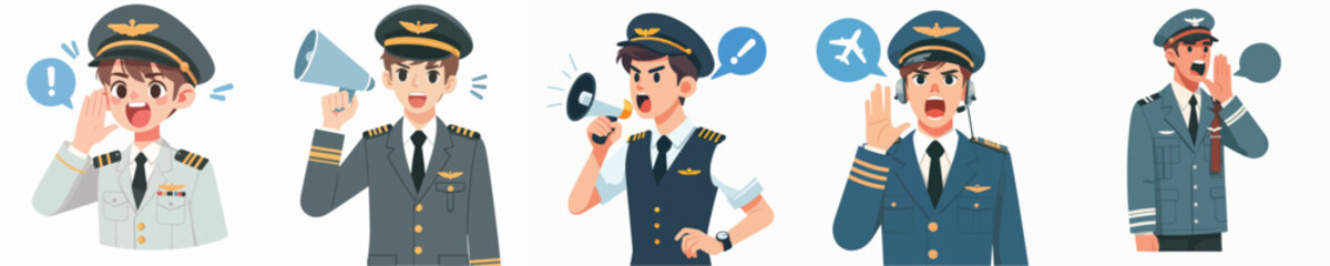 pilot character vector is screaming