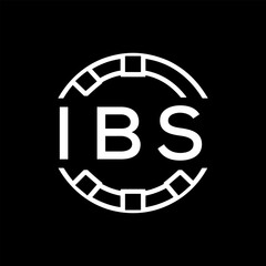 Obraz premium IBS “Modern FVA Monogram Logo Design, Sleek Minimalist Letter mark in Circle, High- IBS Later Logo, Contrast Branding Concept” 