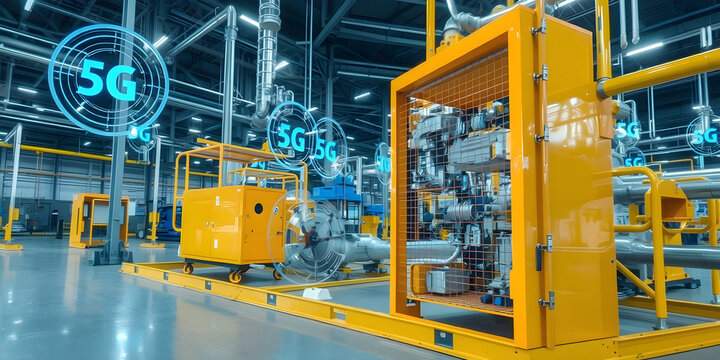 5G technology enables remote maintenance and diagnostics for industrial equipment