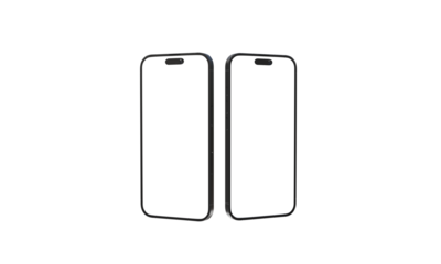 smartphone mobile device display mockup empty blank white isolated color mockup empty blank tablet object twin marketing sale advertisement product business screen mockup present showing brand mockup