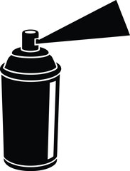 spray can isolated on white