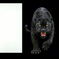 black panther head