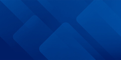 Fototapeta premium blue background abstract geometric. Modern blue gradient square shape design. Futuristic technology concept. Suit for brochure, corporate, website, poster, banner, cover modern