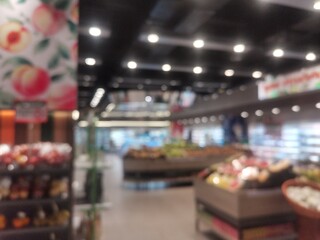 defocused abstrack background of convenience store