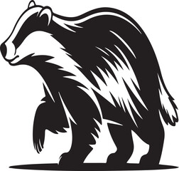 Vector illustration of a tribal animal tattoo design featuring an eagle, wolf, and lion head symbol