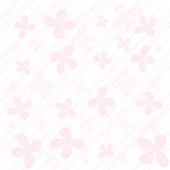 flower, butterfly, pastel pink, background, line art, cartoon style, cute, vintage, minimal, soft, textile, nature, wallpaper, romantic, sweet, delicate, leaves, petals, floral pattern, drawing
