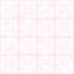“Pastel floral and nature-inspired background with a soft and gentle tone”