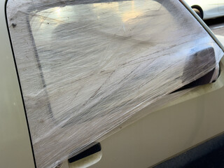 Vandalism car window property damage