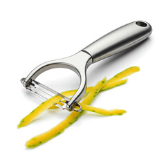 Obraz premium Kitchen Peeler Isolated On White Background