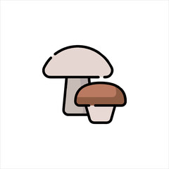 mushroom vector illustration