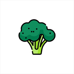 mushroom and broccoli