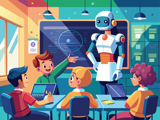 Smart Robot Teaching Student