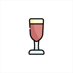 glass of wine