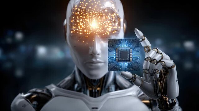 Chatbot concept thread: smart connection, electronic neuron, logic sequence, digital sphere, memory archive, cloud formation, cyber interface, coded stream, science core, brain activity