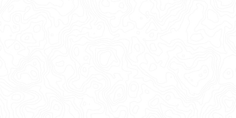 Minimal white topographic contour map background with soft, flowing elevation lines. Perfect for geographic themes, abstract landscapes, or subtle design textures in modern digital projects.