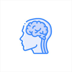 human head silhouette