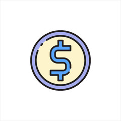 dollar sign icon