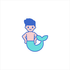 baby boy in a blue shirt